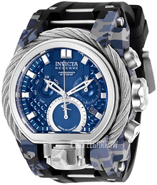 Invicta Reserve Niebieski/Guma Ø52 mm 26440
