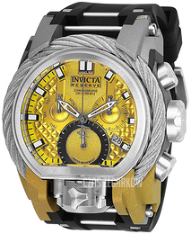 Invicta Reserve Żółty/Guma Ø52 mm 26444