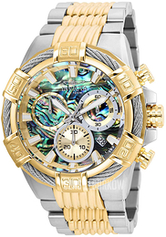 Invicta Bolt Zielony/Stal w odcieniu złota Ø51 mm 26540