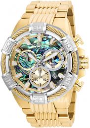 Invicta Wielokolorowy/Stal w odcieniu złota Ø51 mm 26542