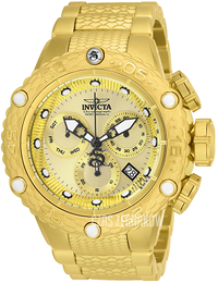 Invicta Subaqua Żółte złoto/Stal w odcieniu złota Ø51 mm 26648