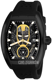 Invicta Marvel Czarny/Guma 26930