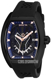 Invicta Marvel Czarny/Guma 26933