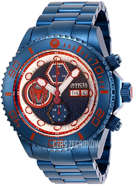 Invicta Marvel Niebieski/Stal Ø47 mm 27156