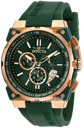 Invicta S1 Rally Zielony/Guma Ø47 mm 27331
