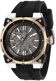 Invicta S1 Rally Czarny/Guma Ø46 mm 27334