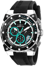 Invicta S1 Rally Czarny/Guma Ø47 mm 27340