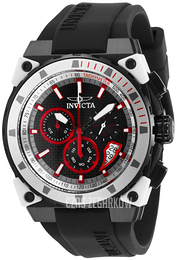 Invicta S1 Rally Czarny/Guma Ø47 mm 27345
