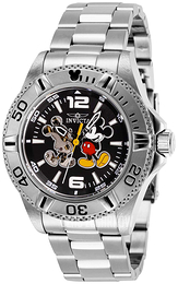 Invicta Disney Czarny/Stal Ø40 mm 27407