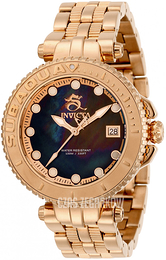 Invicta Subaqua Czarny/Stal w kolorze różowego złota Ø40 mm 27469