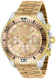 Invicta Pro Diver Różowe złoto/Stal w odcieniu złota Ø47 mm 27475