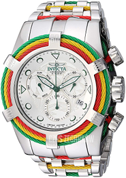 Invicta Bolt Biały/Stal Ø43 mm 27496