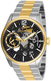 Invicta Vintage Szkieletowa tarczy/Stal w odcieniu złota Ø44 mm 27568