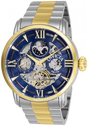 Invicta Niebieski/Stal w odcieniu złota Ø47 mm 27577