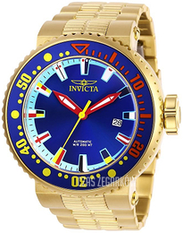 Invicta Pro Diver Niebieski/Stal w odcieniu złota Ø52 mm 27665