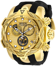 Invicta Reserve Żółte złoto/Guma Ø52 mm 27708