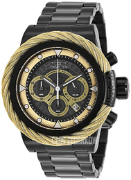 Invicta Bolt Żółte złoto/Stal Ø50 mm 27807