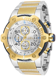 Invicta Bolt Srebrny/Stal w odcieniu złota Ø52 mm 28025