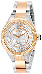 Invicta Angel Srebrny/Stal w kolorze różowego złota Ø35 mm 28343