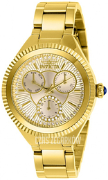 Invicta Angel Żółte złoto/Stal w odcieniu złota Ø35 mm 28345