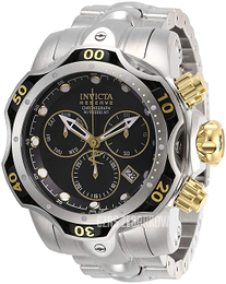 Invicta Reserve Czarny/Stal Ø52.5 mm 28404