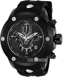 Invicta Marvel Czarny/Stal Ø52 mm 28608