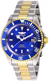 Invicta Pro Diver Niebieski/Stal w odcieniu złota Ø40 mm 28662