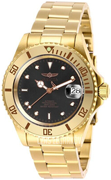 Invicta Pro Diver Czarny/Stal w odcieniu złota Ø40 mm 28664