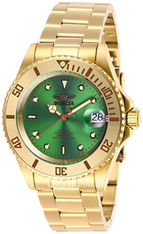 Invicta Pro Diver Zielony/Stal w odcieniu złota Ø40 mm 28665