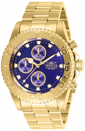 Invicta Pro Diver Niebieski/Stal w odcieniu złota Ø43.5 mm 28682