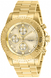 Invicta Pro Diver Szampański/Stal w odcieniu złota Ø43.5 mm 28683