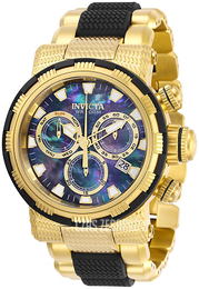 Invicta Specialty Czarny/Stal w odcieniu złota Ø46 mm 28799