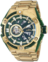 Invicta S1 Rally Zielony/Stal w odcieniu złota Ø51 mm 28869