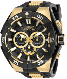 Invicta S1 Rally Czarny/Stal w odcieniu złota Ø51 mm 28871