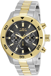Invicta Specialty Czarny/Stal w odcieniu złota Ø48 mm 28889