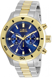 Invicta Specialty Niebieski/Stal w odcieniu złota Ø48 mm 28893