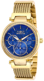 Invicta Angel Niebieski/Stal w odcieniu złota Ø36 mm 28919