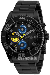 Invicta Dc Comics Czarny/Stal Ø43 mm 29061