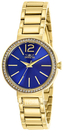 Invicta Angel Niebieski/Stal w odcieniu złota Ø30 mm 29270