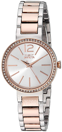 Invicta Angel Srebrny/Stal w kolorze różowego złota Ø30 mm 29276