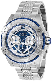 Invicta Bolt Niebieski/Stal Ø43.5 mm 29292