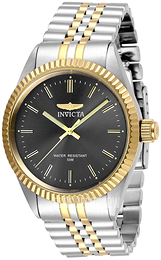 Invicta Specialty Szary/Stal w odcieniu złota Ø43 mm 29377