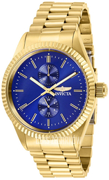 Invicta Specialty Niebieski/Stal w odcieniu złota Ø43 mm 29430