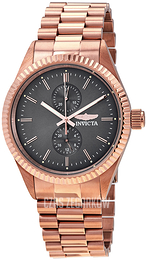 Invicta Specialty Szary/Stal w kolorze różowego złota Ø43 mm 29432