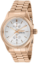 Invicta Specialty Srebrny/Stal w kolorze różowego złota Ø43 mm 29433