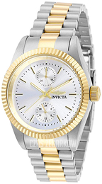 Invicta Specialty Srebrny/Stal w odcieniu złota Ø36 mm 29440