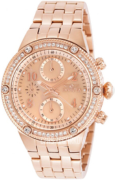 Invicta Angel Różowe złoto/Stal w kolorze różowego złota Ø39 mm 29528