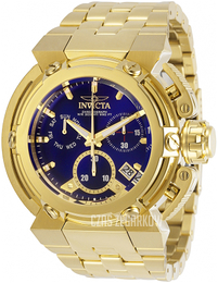 Invicta Niebieski/Stal w odcieniu złota Ø46 mm 29638