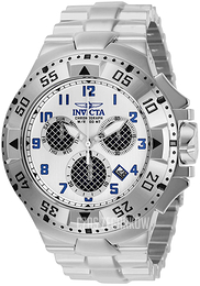 Invicta Excursion Srebrny/Stal Ø50 mm 29720