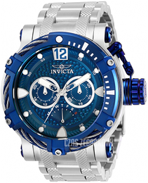 Invicta Bolt Niebieski/Stal Ø52 mm 29833